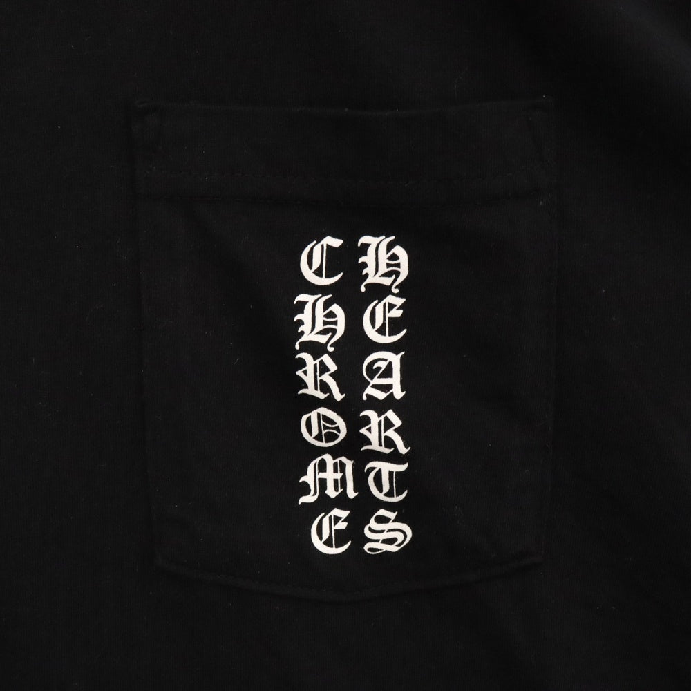 CHROME HEARTS(クロムハーツ) Tokyo Scroll Label Tee トーキョースクロールラベル半袖Tシャツ 東京限定 ブラック