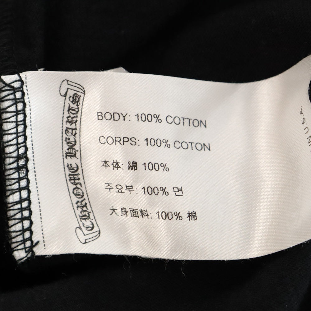 CHROME HEARTS(クロムハーツ) Tokyo Scroll Label Tee トーキョースクロールラベル半袖Tシャツ 東京限定 ブラック