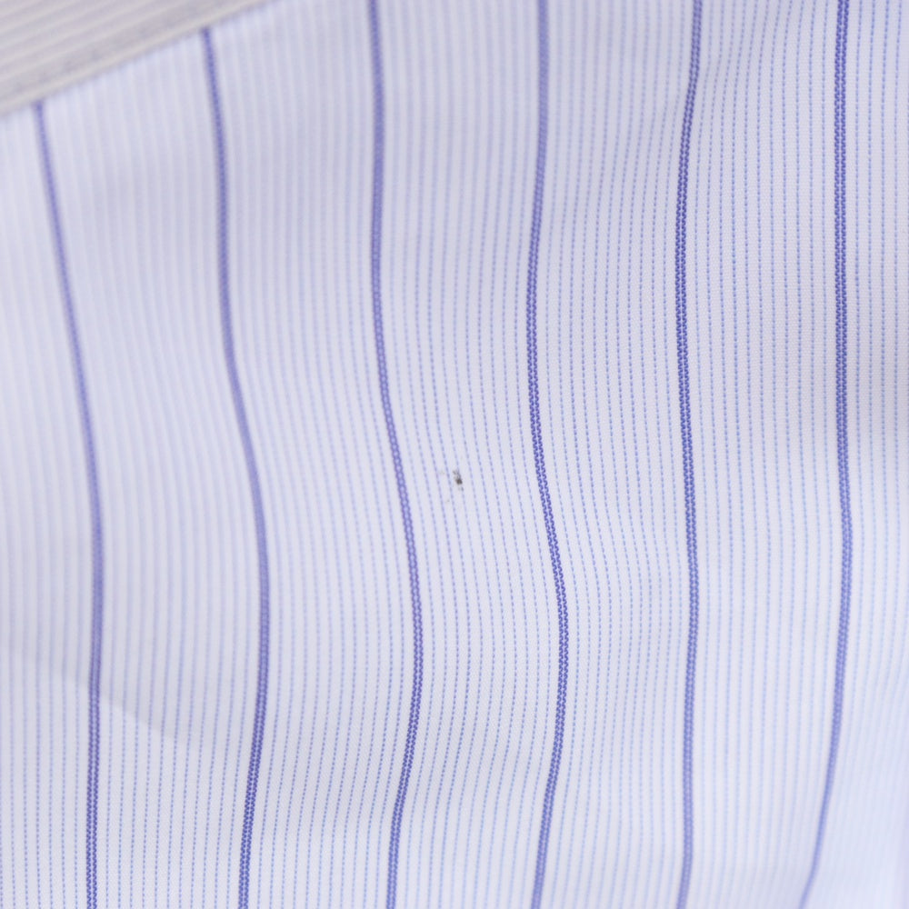 Paul Smith COLLECTION(ポールスミス コレクション) ボタンダウンストライプロングスリーブドレスシャツ ブルー