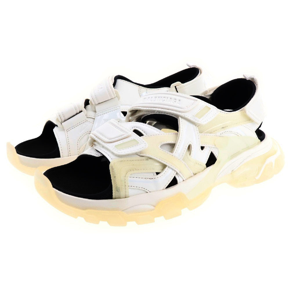 BALENCIAGA(バレンシアガ) Track Sandal トラックサンダル ローカットシューズ ミュール ホワイト 655954