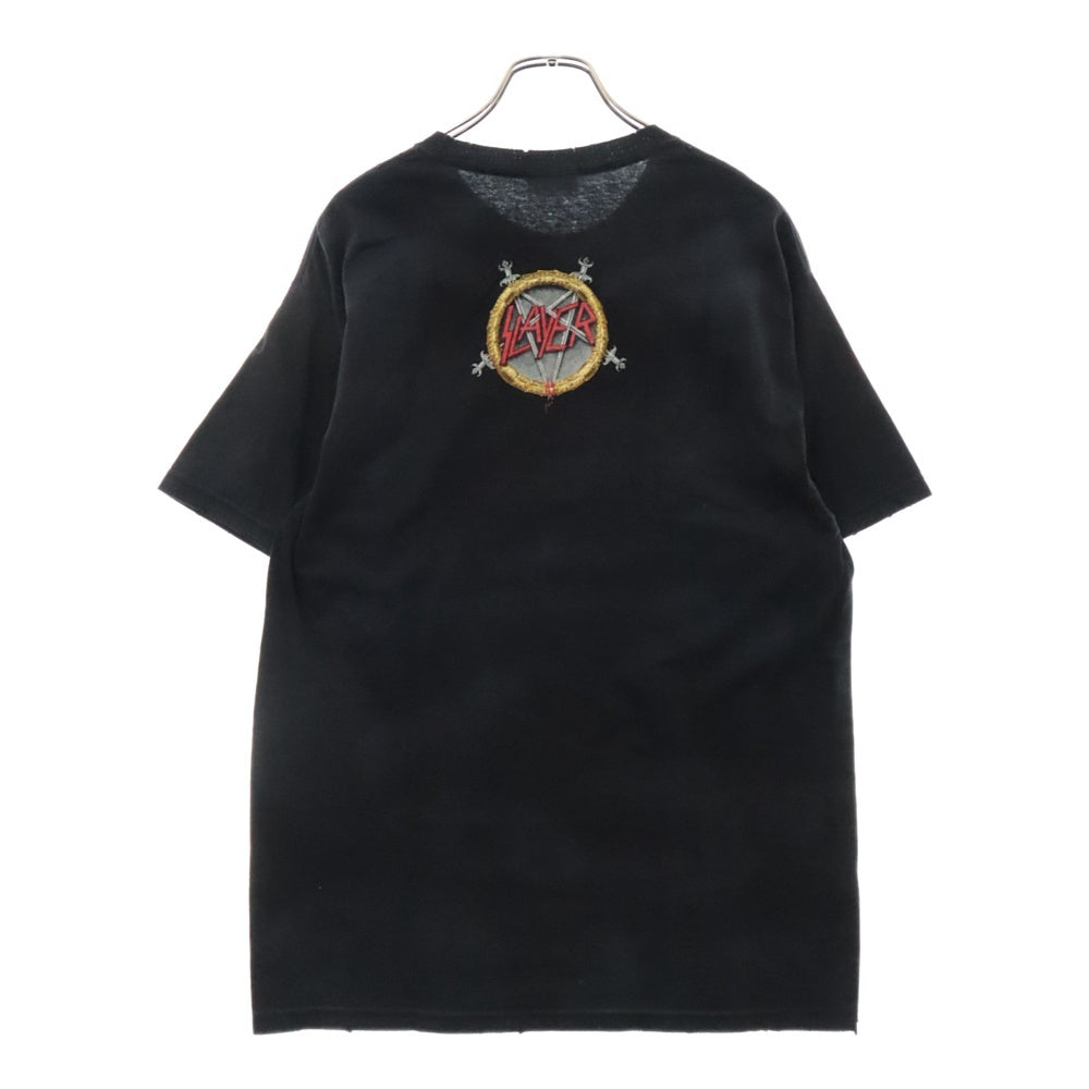 VINTAGE(ヴィンテージ) 00s SLAYER SILVER EAGLE スレイヤー シルバーイーグルプリント半袖Tシャツ カットソー