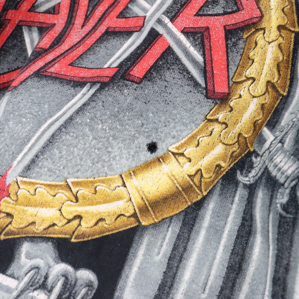 VINTAGE(ヴィンテージ) 00s SLAYER SILVER EAGLE スレイヤー シルバーイーグルプリント半袖Tシャツ カットソー