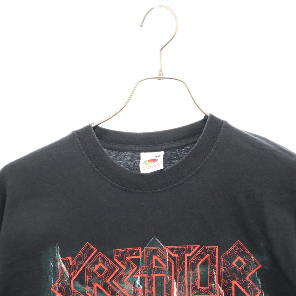 VINTAGE(ヴィンテージ) 90s KREATOR クリエーター バンド長袖Tシャツ カットソー ブラック