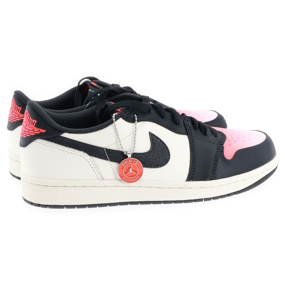 NIKE(ナイキ) ×PARIS SAINT GERMAIN AIR JORDAN 1 LOW OG PSG パリサンジェルマン エアジョーダン 1 ローカットスニーカー ブラック/ホワイト US9/27cm HF8828-100