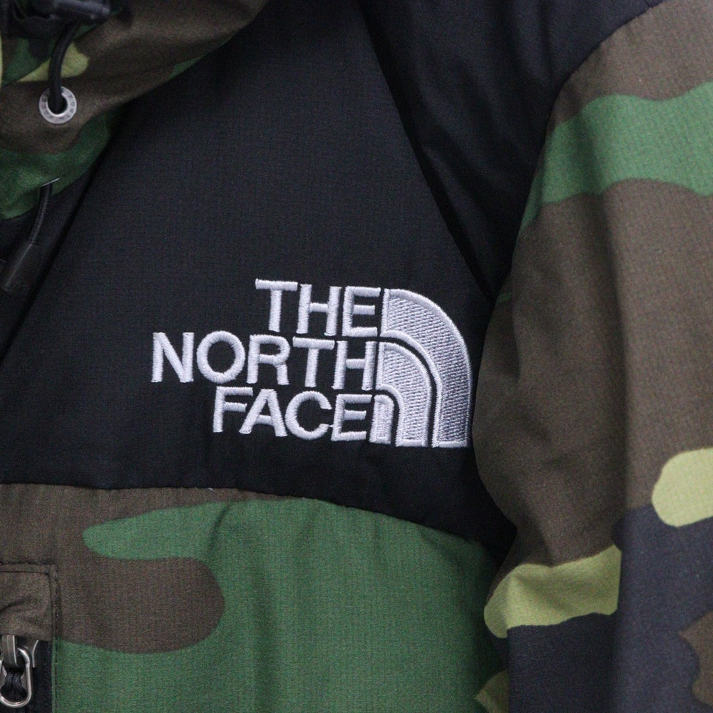 THE NORTH FACE(ザノースフェイス) NOVELTY BALTRO LIGHT JACKET WOODLAND CAMO ノベルティ バルトロライト ダウンジャケット ウッドランド カモ グリーン ND91515