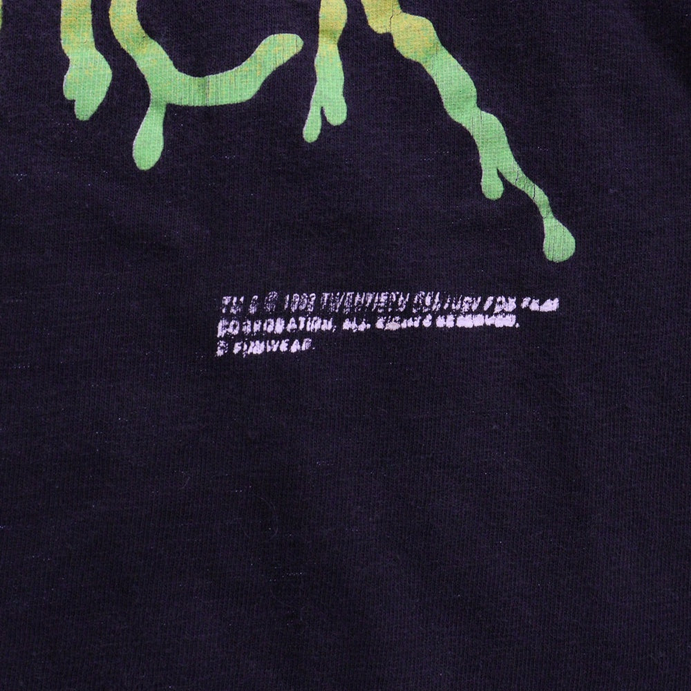 VINTAGE(ヴィンテージ) 90s VINTAGE ALIEN 3 SHE'S BACK ヴィンテージ エイリアン 3 ムービー プリント クルーネック 半袖Tシャツ カットソー ブラック
