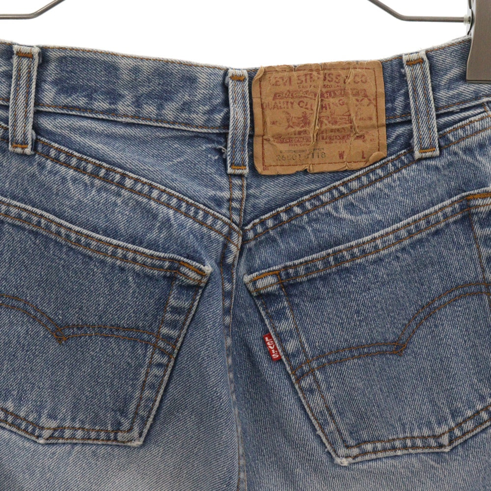 Levi's(リーバイス) 80S VINTAGE 26501-0118 スモールe ボタン裏刻印 571 ボタンフライ デニムパンツ インディゴ