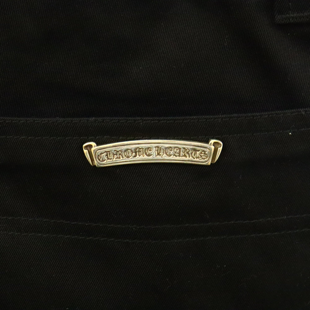 CHROME HEARTS(クロムハーツ) CARPENTER SHORTS カーペンターハーフパンツ ショートパンツ ブラック