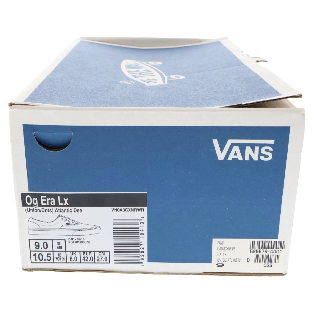 VANS(ヴァンズ) × UNION OG ERA LX ATLANTICK DEE ユニオン アトランティック ローカットスニーカー ネイビー US9/27cm VN0A3CXNRWR