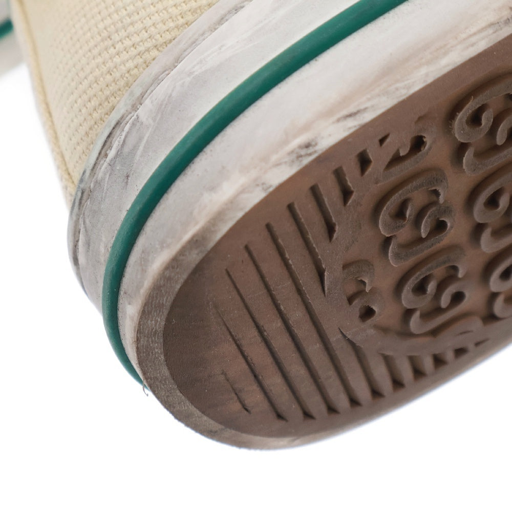 GUCCI(グッチ) 1977 tennis sneaker キャンバス テニス ローカット スニーカー ベージュ