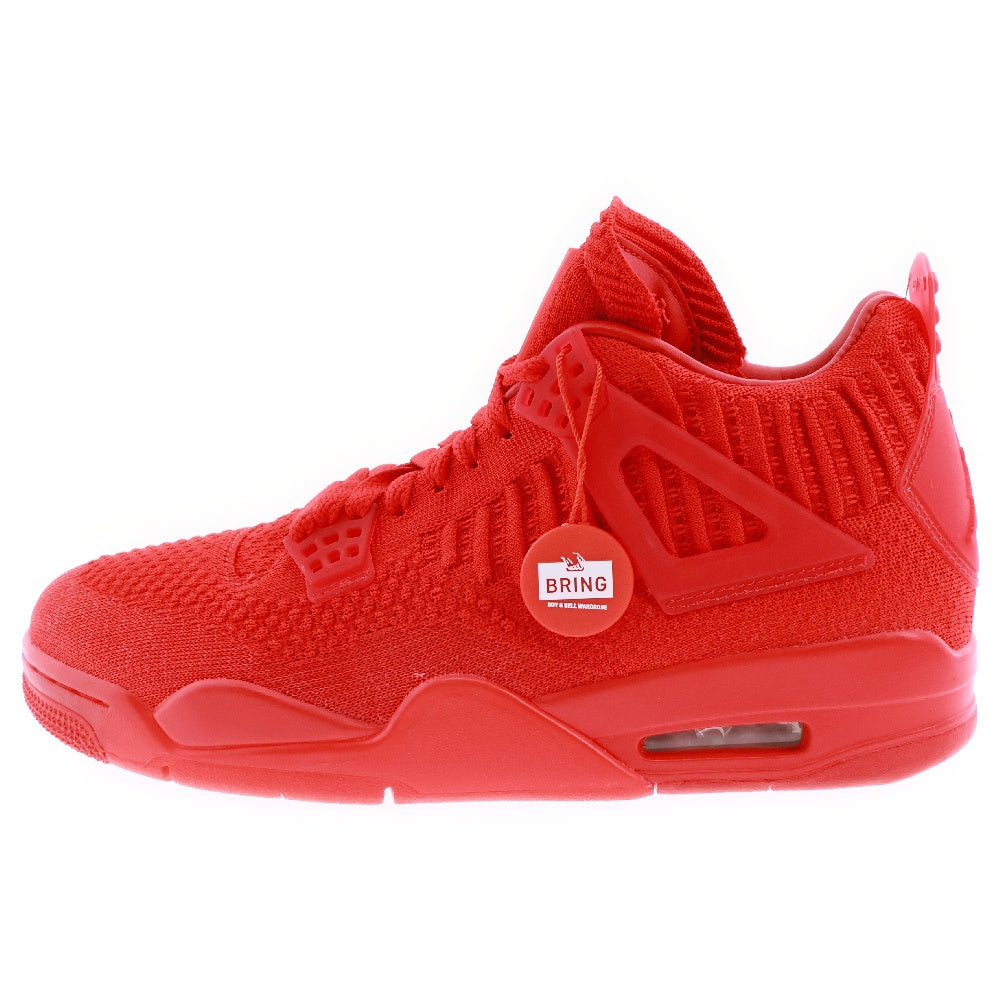 NIKE(ナイキ) AIR JORDAN 4 RETRO FLYKNIT ORANGE AQ3559-600 エアジョーダン4 レトロ フライニット レッド ハイカットスニーカー US9/27cm レッド