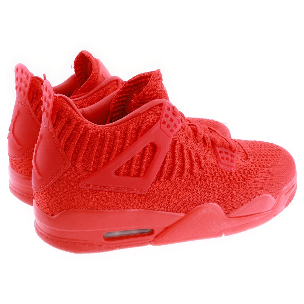 NIKE(ナイキ) AIR JORDAN 4 RETRO FLYKNIT ORANGE AQ3559-600 エアジョーダン4 レトロ フライニット レッド ハイカットスニーカー US9/27cm レッド