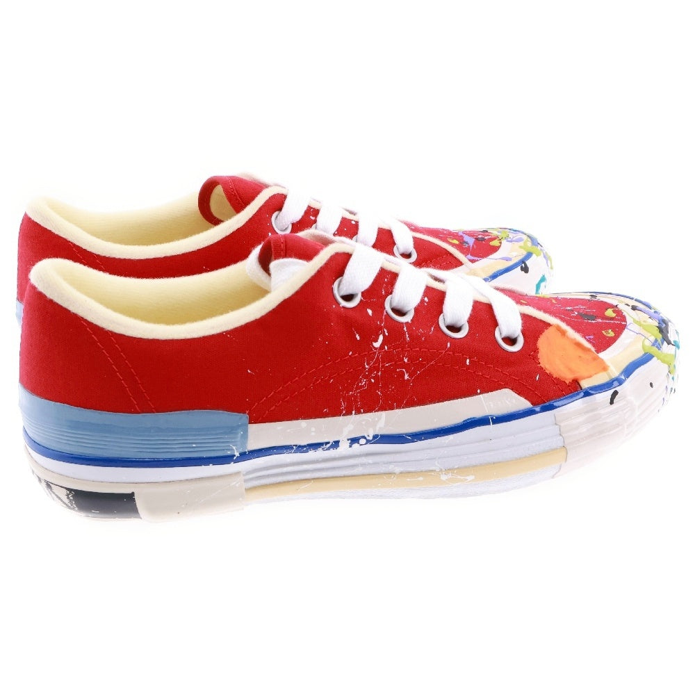 GALLERY DEPT.(ギャラリーデプト) ×LANVIN MLTED LOW TOP VULCANIZED SNEAKERS ランバン メルテッド トップ バルカナイズド ローカットスニーカー マルチ FM-SKIK00-CAGD-P22