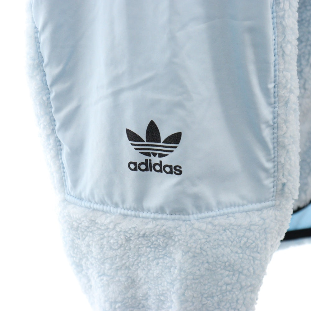 adidas(アディダス) フリース ジップ ジャケット ブルー FJ7491