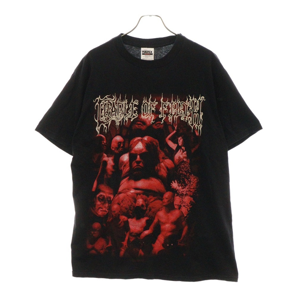 VINTAGE(ヴィンテージ) 90S VINTAGE CRADLE OF FILTH FRCRADLE TO ENSLAVEENSLAVE TEE クレイドルオブフィルス 両面プリント 半袖T カットソー ヴィンテージ ブラック