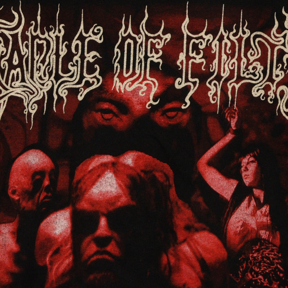 VINTAGE(ヴィンテージ) 90S VINTAGE CRADLE OF FILTH FRCRADLE TO ENSLAVEENSLAVE TEE クレイドルオブフィルス 両面プリント 半袖T カットソー ヴィンテージ ブラック