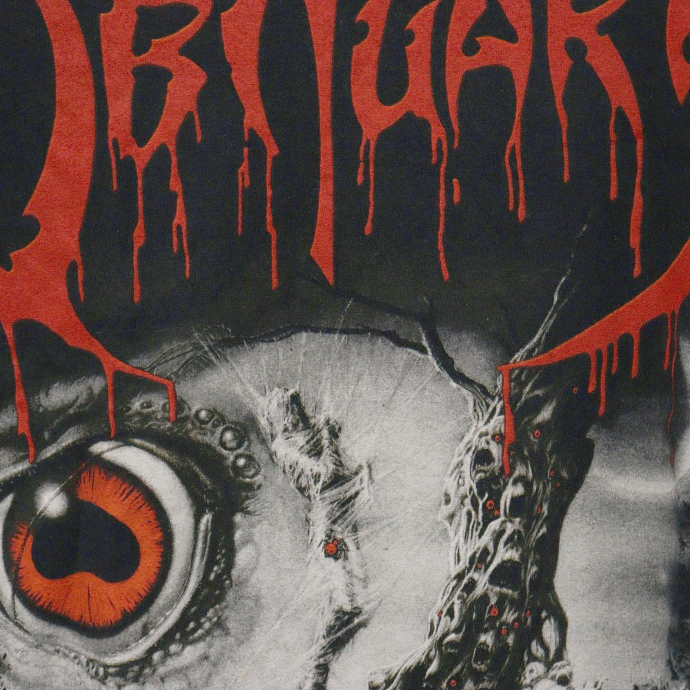 VINTAGE(ヴィンテージ) 00S VINTAGE OBITUARY CAUSE OF DEATH TEE オビチュアリー 両面プリント 半袖Tシャツ カットソー ヴィンテージ ブラック