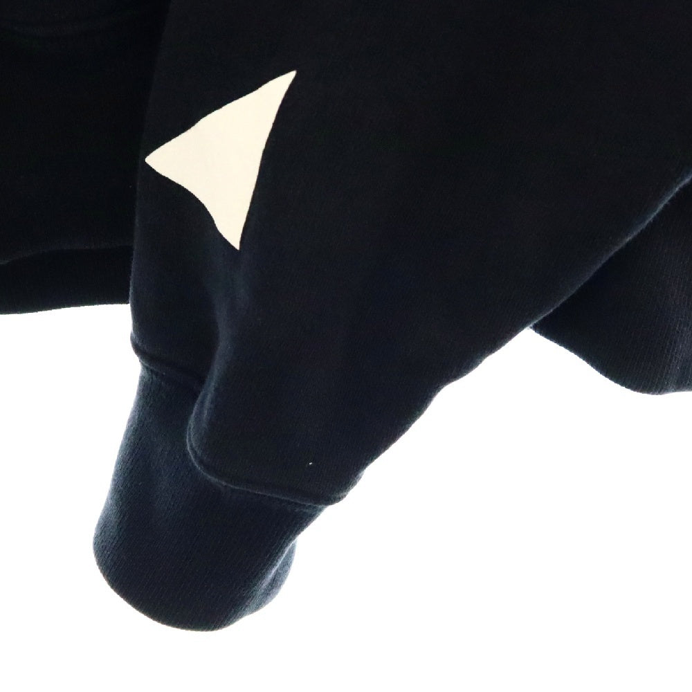 OFF-WHITE(オフホワイト) 19AW DIAG WATERFALL OVER HOODIE バックアロー ウォーターフォールプリント スウェット プルオーバーパーカー ブラック OMBB037E19E30015