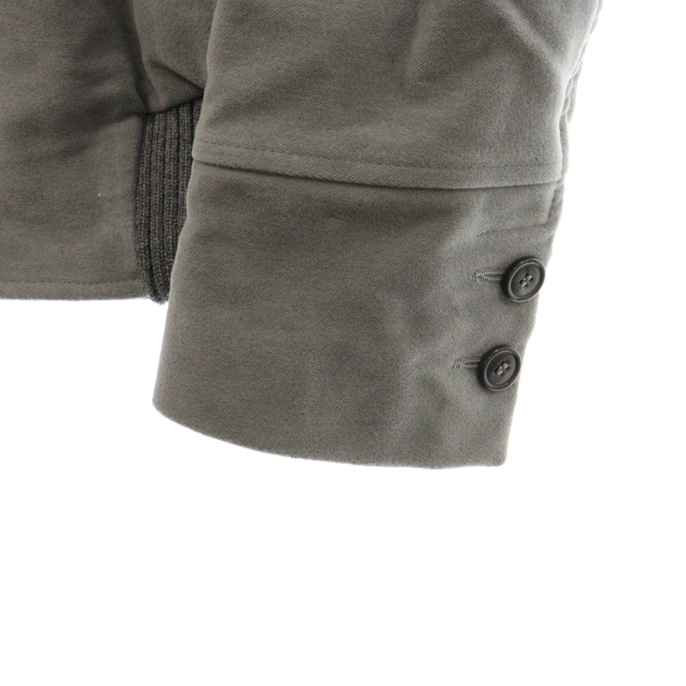 OFFICINA 36(オフィッチーナ トレンタセイ) フロントマルチポケット スタンドネック ジャケット グレー