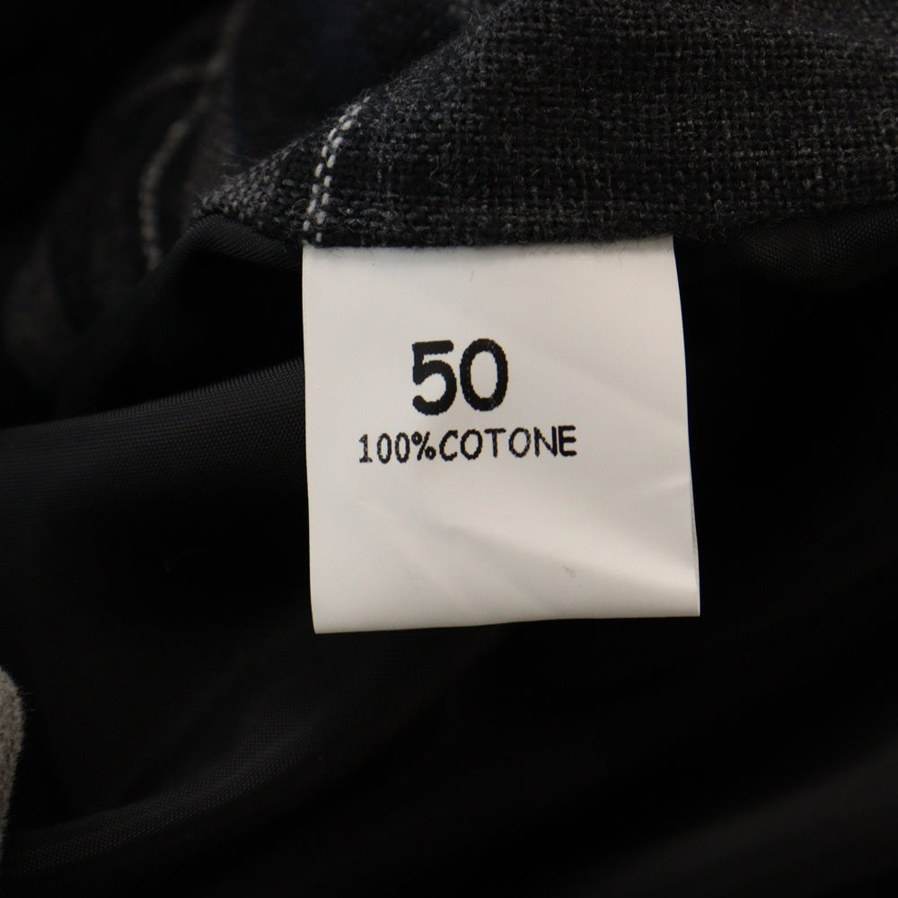 OFFICINA 36(オフィッチーナ トレンタセイ) フロントマルチポケット スタンドネック ジャケット グレー