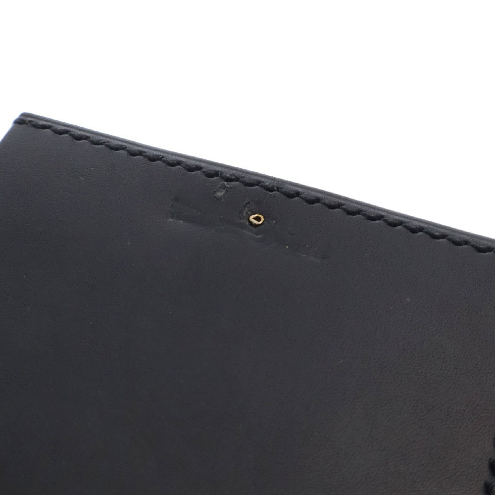 ED ROBERT JUDSON(エド ロバート ジャドソン) レザー 二つ折り 財布 ミニウォレット ブラック B01XWL-31