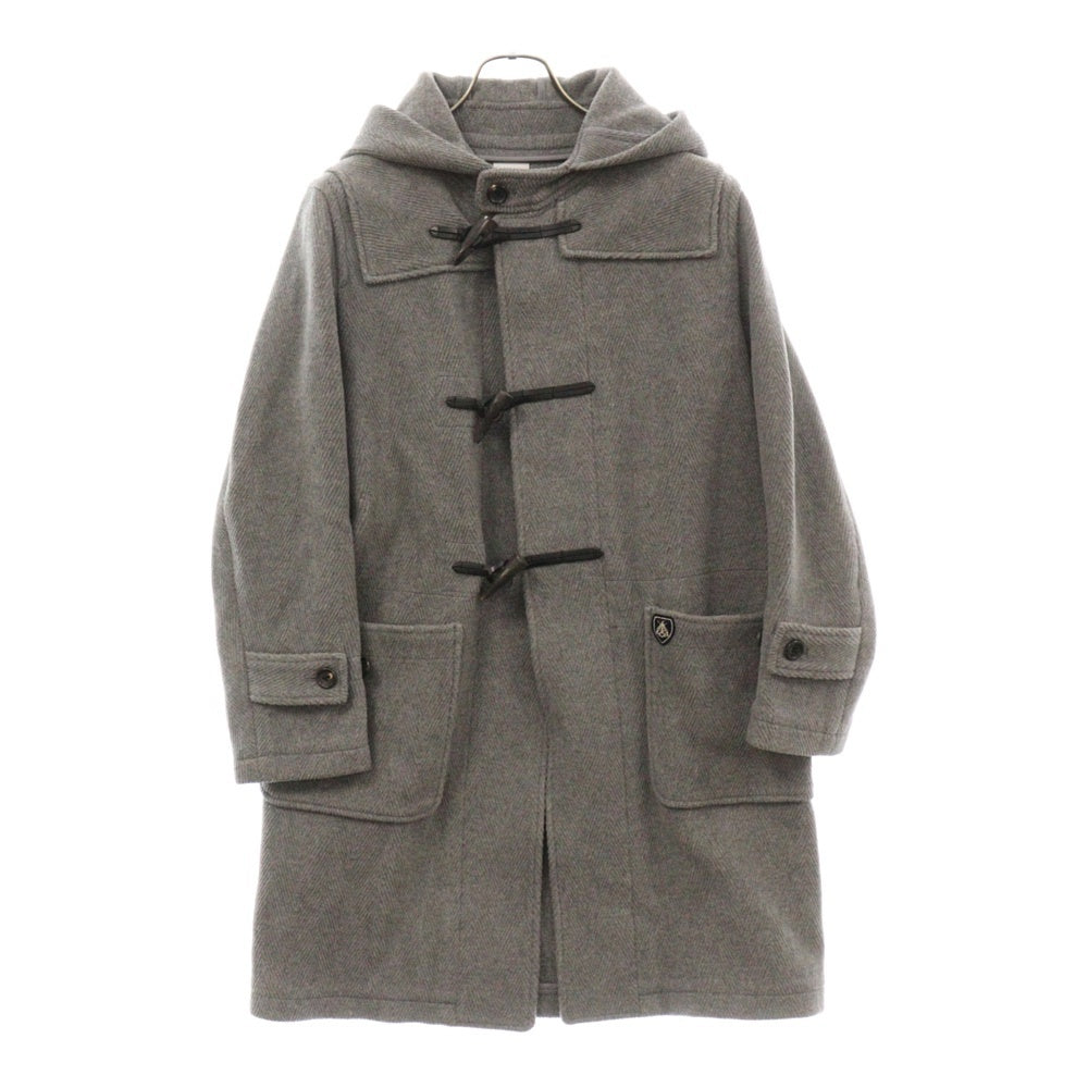 ORCIVAL(オーシバル) 17AW フーデッド ウール ダッフルコート グレー 17A-KI-001