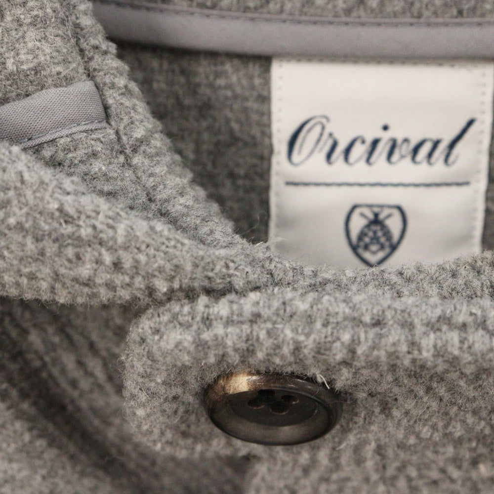 ORCIVAL(オーシバル) 17AW フーデッド ウール ダッフルコート グレー 17A-KI-001