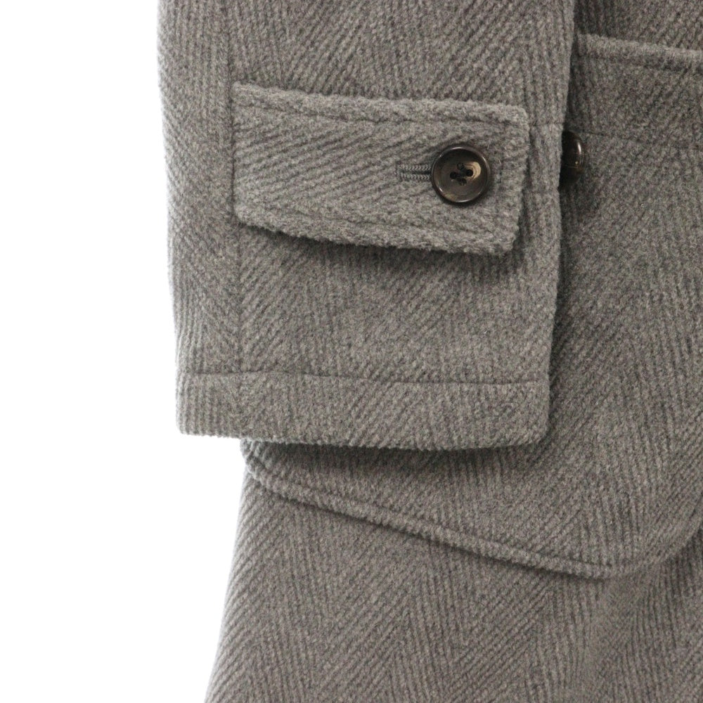 ORCIVAL(オーシバル) 17AW フーデッド ウール ダッフルコート グレー 17A-KI-001