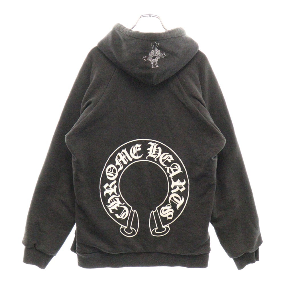 CHROME HEARTS(クロムハーツ) OLD Horseshoe Pullover Hoodie オールドモデル ホースシュー スウェット プルオーバー パーカー ブラック