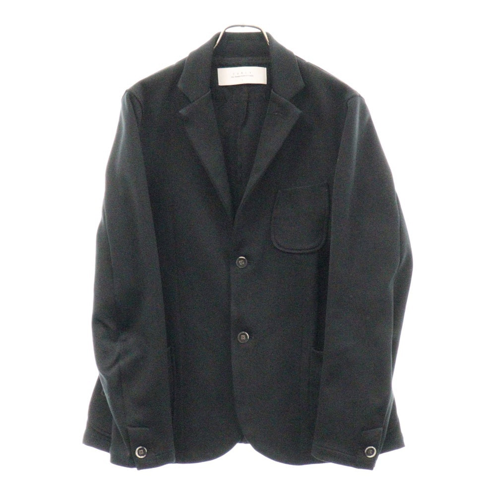 CURLY(カーリー) ポリエステル 2B ボンディング テーラードジャケット ブラック