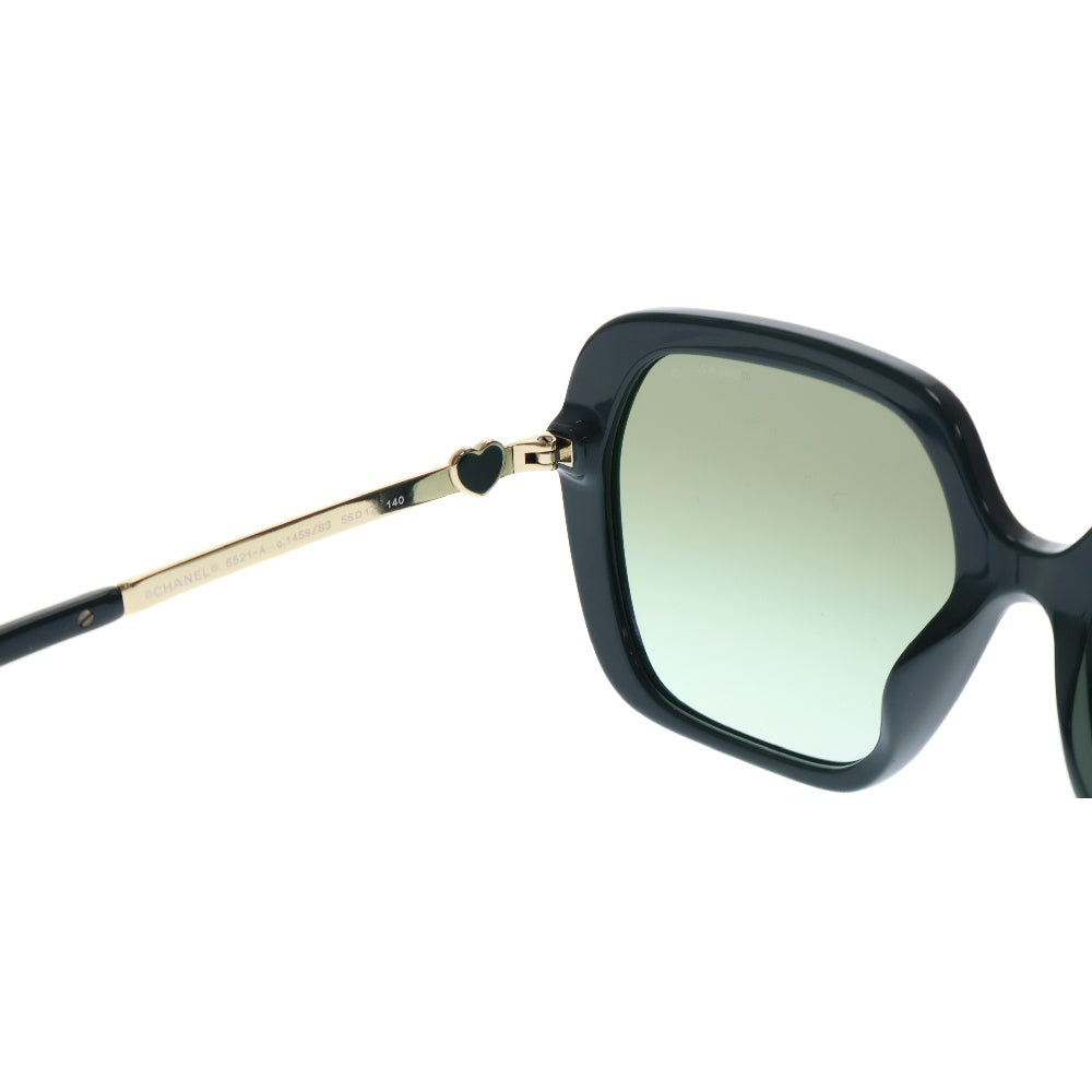 CHANEL(シャネル) スクエア シェイプ グラデーション サングラス アイウェア 5521-A グリーン