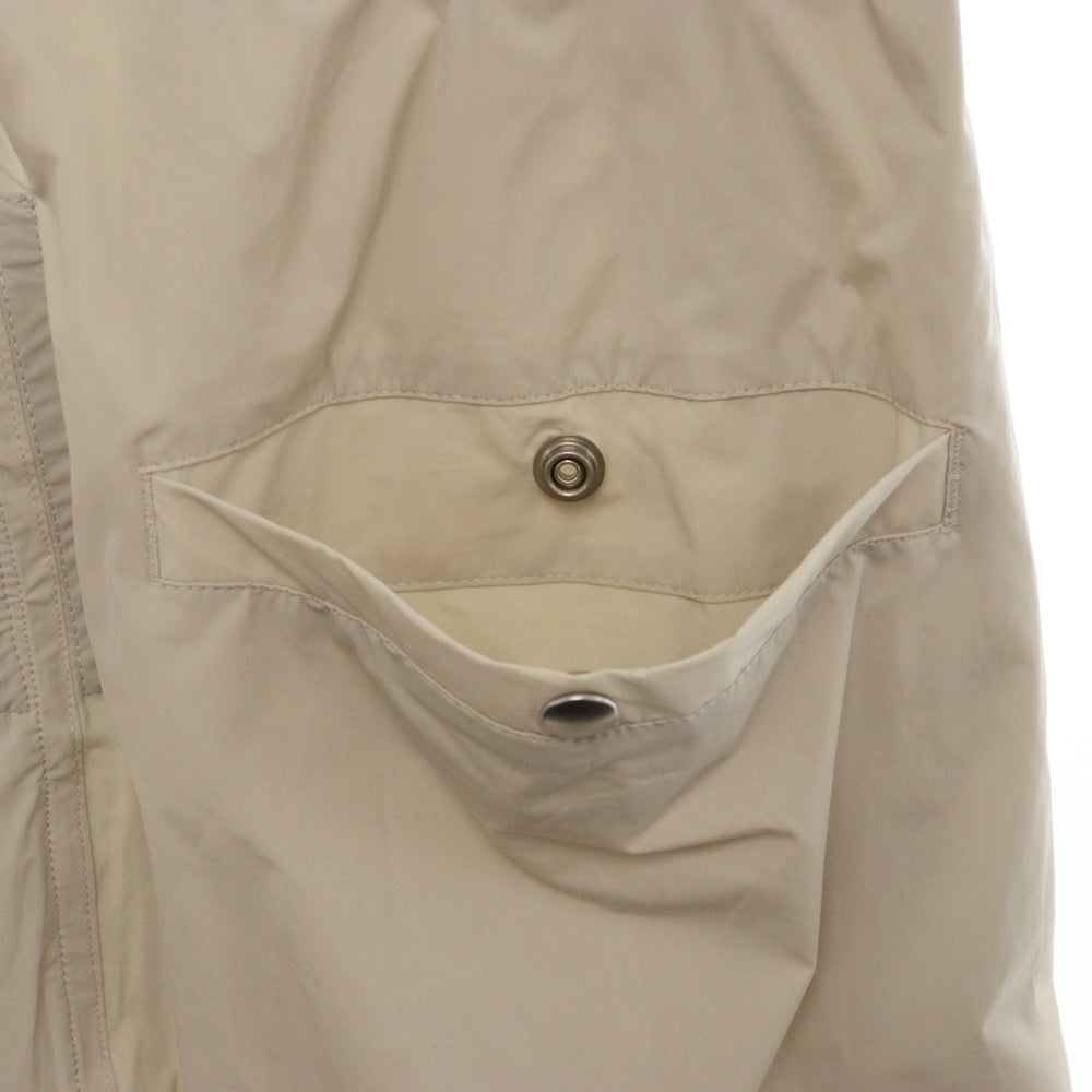 Rick Owens(リックオウエンス) 19SS Track Pants ドローストリング ナイロン トラック ジョガーパンツ オイスター アイボリー RU19S2388-NBS