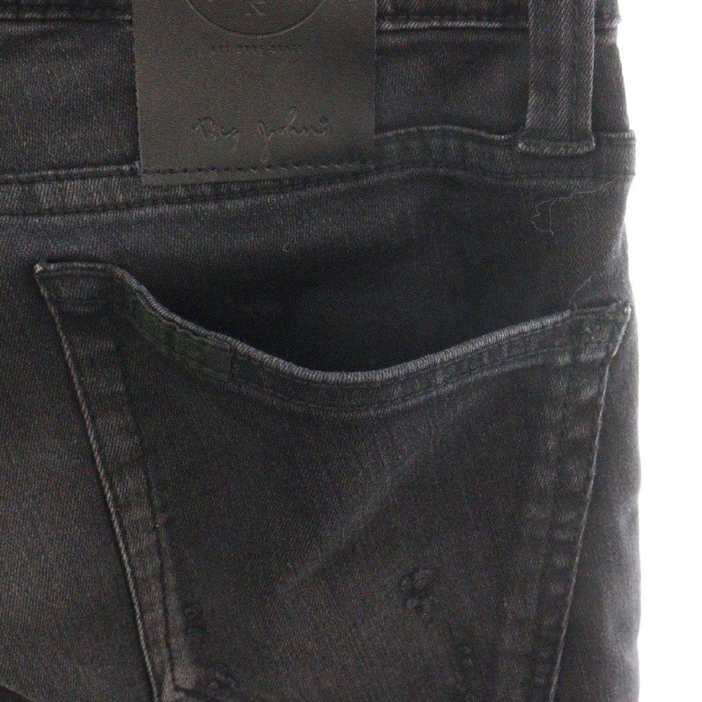 BIGJOHN(ビッグジョン) ×SURT TAPERED SLIM JOGGER サート バンダナパッチワーク コットン テーパード スリム ジョガーパンツ ブラック MXSR01M