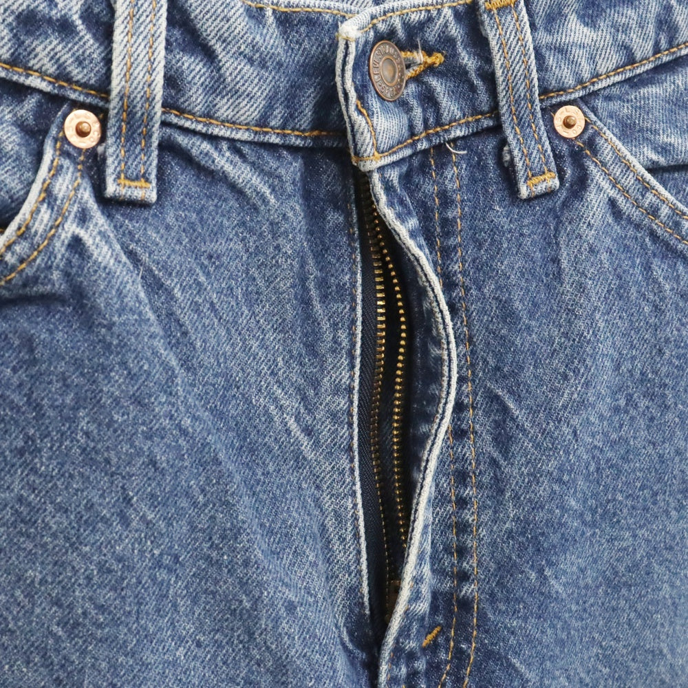 Levi's(リーバイス) 90S VINTAGE ヴィンテージ 40517-0215 オレンジタブ ボタン裏522 エルパソ工場製 USA製 ブーツカット デニムパンツ インディゴ