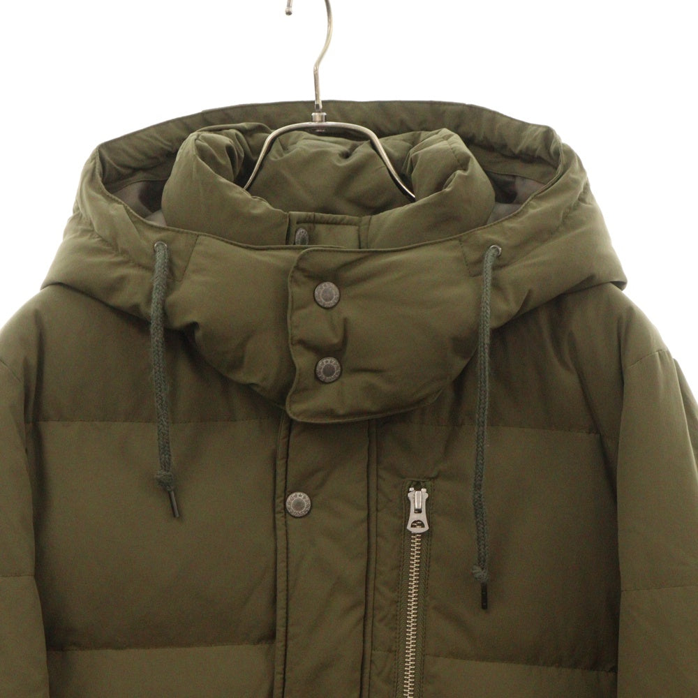 URBAN RESEARCH(アーバンリサーチ) ROSSO フーデッド ジップアップ ダウンジャケット カーキ RA87-17M005