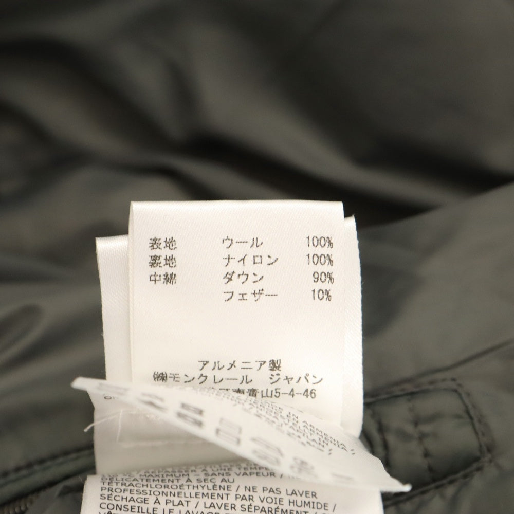 MONCLER(モンクレール) 15AW MONTGENEVRE モンジュネーブル ジップアップ ダウンジャケット グレー A20914033805 54272