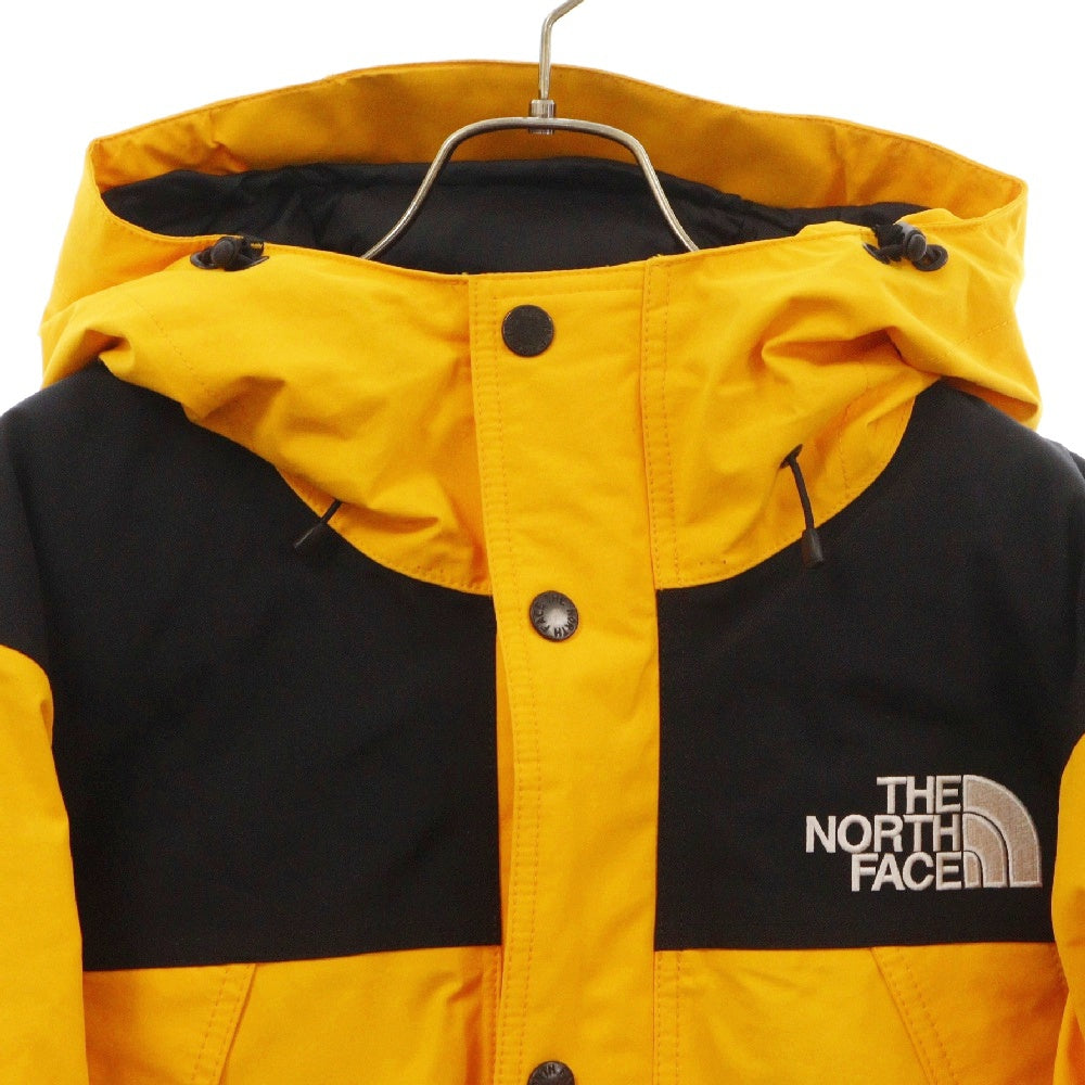 THE NORTH FACE(ザノースフェイス) MOUNTAIN DOWN JACKET GORE-TEX マウンテンダウンジャケット ゴアテックス イエロー/ブラック ND91930
