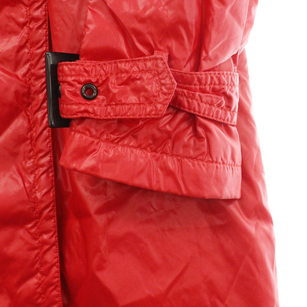 MONCLER(モンクレール) SOFF TESSUTO ナイロントレンチコート レッド