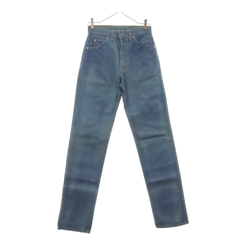 Levi's(リーバイス) 80S VINTAGE ヴィンテージ 20505-0217 USA製 ボタン裏刻印235 スモールe オレンジタグ ジップフライ ストレート デニムパンツ インディゴ