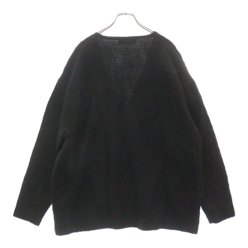 JACKSON MATISSE(ジャクソンマティス) 24AW Mohair Cardigan モヘヤ ウール混 ニットカーディガン ブラック JM24AW001