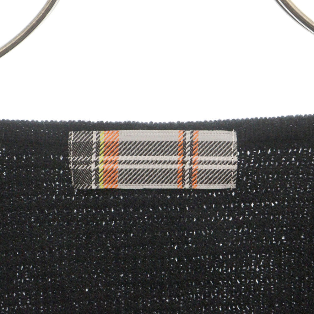 JACKSON MATISSE(ジャクソンマティス) 24AW Mohair Cardigan モヘヤ ウール混 ニットカーディガン ブラック JM24AW001