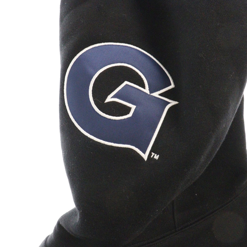 SUPREME(シュプリーム) 24AW ×Mitchell & Ness NCAA Hooded Sweatshirt ミッチェル アンド ネス フーデッド スウェット プルオーバーパーカー ブラック