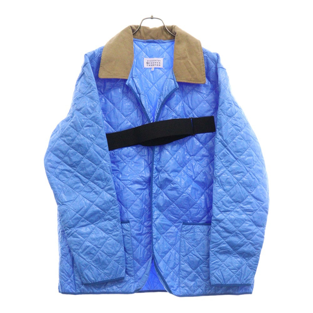 Maison Margiela 10(メゾン マルジェラ) 19AW CABAN COAT キャバン コート キルティング ジャケット ブルー S50AM390 S52205