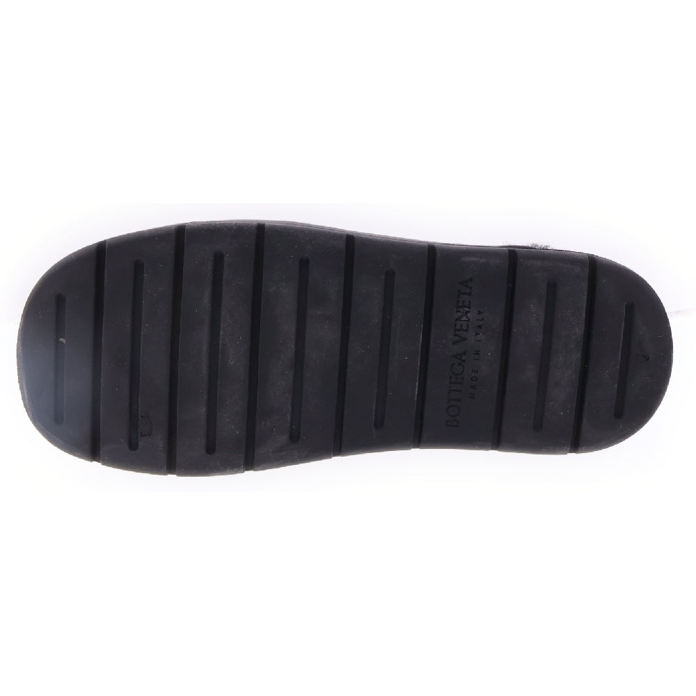 BOTTEGA VENETA(ボッテガヴェネタ) PUDDLE FLAT SANDANL COZY MATT RUBBER ラバーファー サンダル スリッポン ブラック