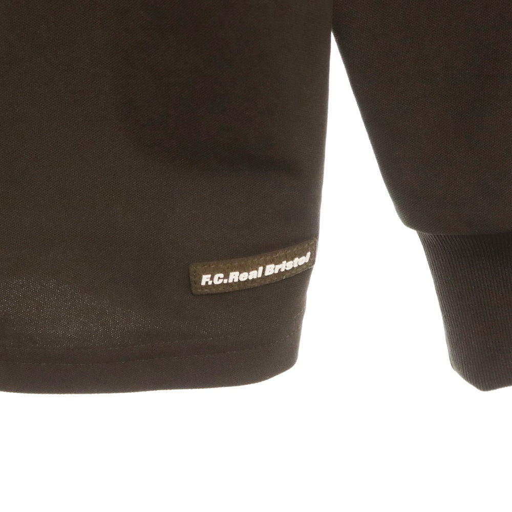F.C.R.B./F.C.Real Bristol/FCRB(エフシーアールビー/エフシーレアルブリストル) 24AW オーセンティック チーム L/S ポケット トップ Tシャツ FCRB-242043 ブラウン