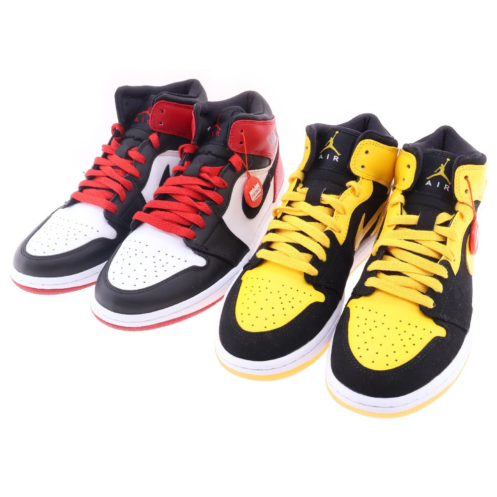 NIKE(ナイキ) 【観賞用 2007年】AIR JORDAN 1 MID Beginning Moments Pack OLD LOVE NEW LOVE エアジョーダンワンミッドカットスニーカー US8/26cm 316132ー991