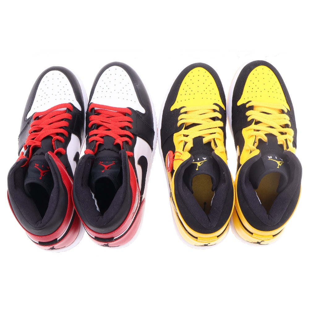 NIKE(ナイキ) 【観賞用 2007年】AIR JORDAN 1 MID Beginning Moments Pack OLD LOVE NEW LOVE エアジョーダンワンミッドカットスニーカー US8/26cm 316132ー991