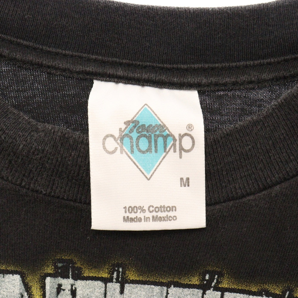 VINTAGE(ヴィンテージ) 00S VINTAGE PANTERA 2001 REINVENTING TEE ヴィンテージ TOUR CHAMPタグ パンテラ プリント 半袖Tシャツ カットソー ブラック