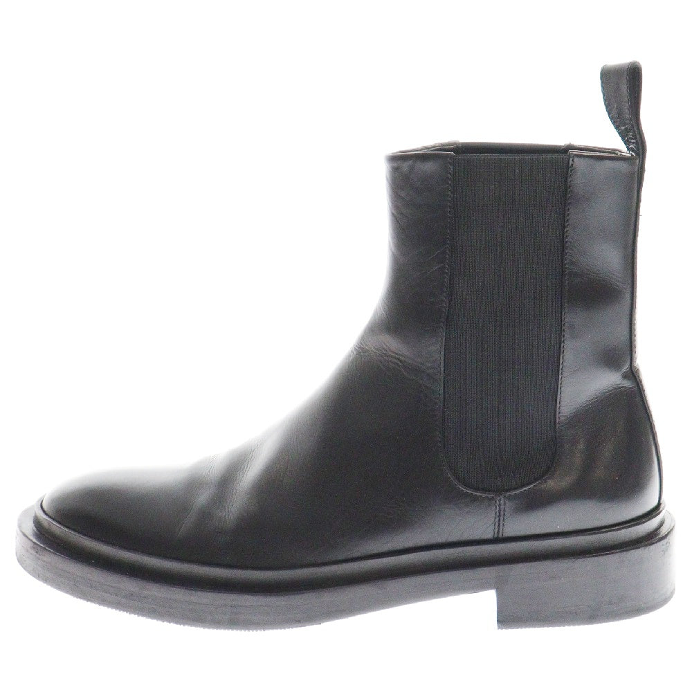 JIL SANDER(ジルサンダー) ANKLE BOOT アンクル レザー サイドゴアブーツ ブラック JI36503A 14020