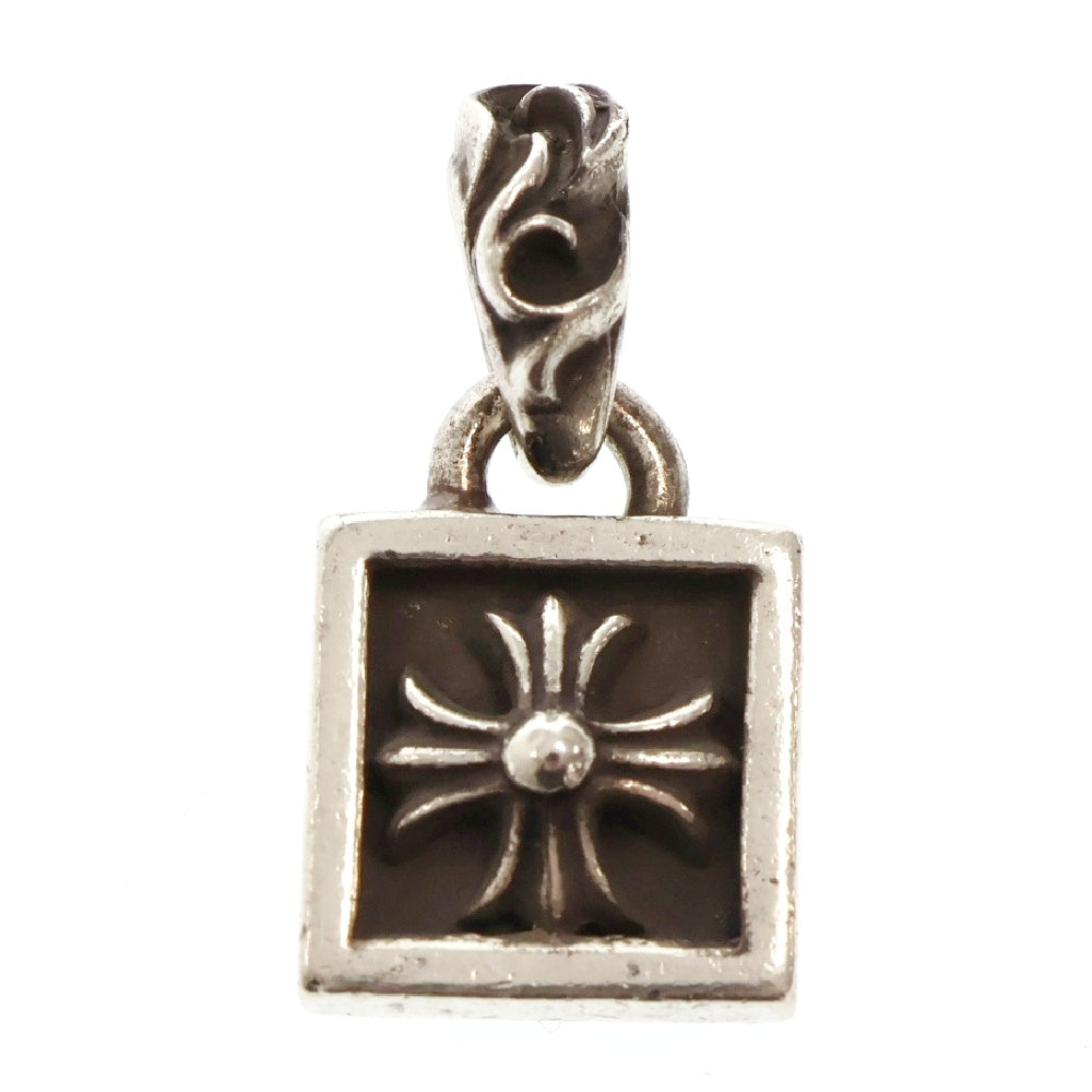 CHROME HEARTS(クロムハーツ) FRAMED CH PLUS フレームドCHプラス シルバーネックレストップ
